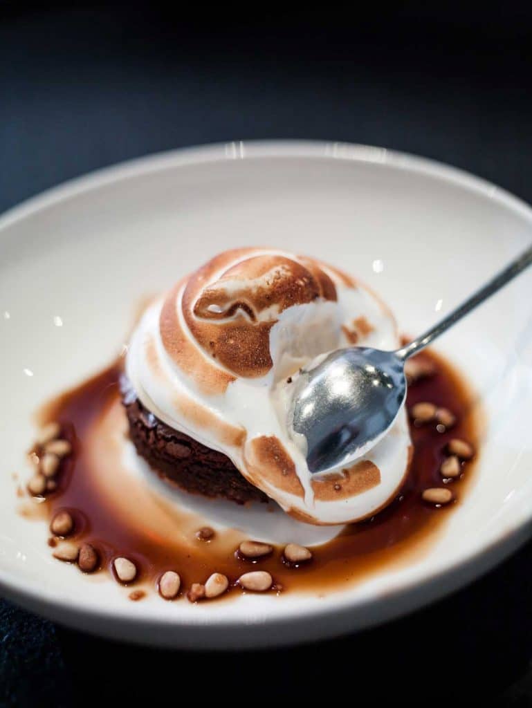 Dessert für einen Kochkurs Teamevent im Marieneck