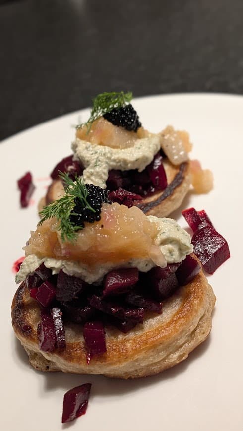 Kochkurs Teamevent - Blinis - Kochschule Marieneck Köln Ehrenfeld